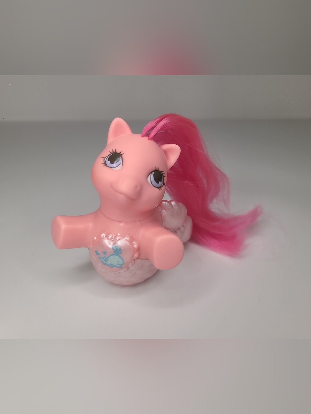 Vintage My Little Pony G1 1991 Baby Pearly Fancy Mermaid Pink Hasbro HTF